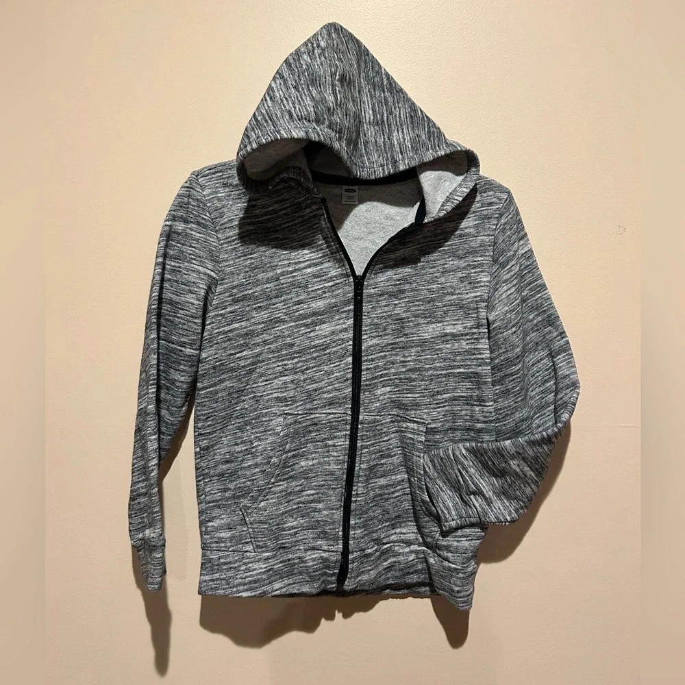 Old Navy Boys zip up hoodie sz L (10/12)